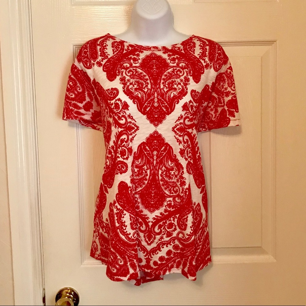 Lucky Brand All Over Print Tee